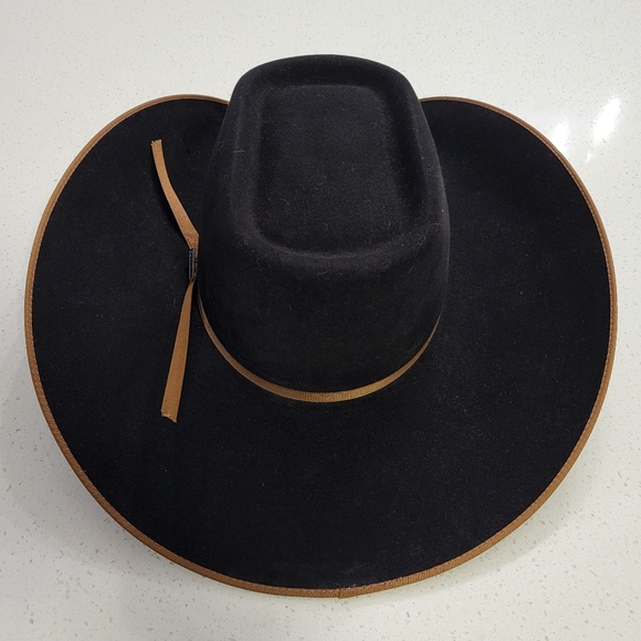 Serratelli 6X Beaver Felt Cowboy Hat Size 6 5/8 - Picture 4 of 10